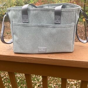 Vera Bradley grey bottle caddy